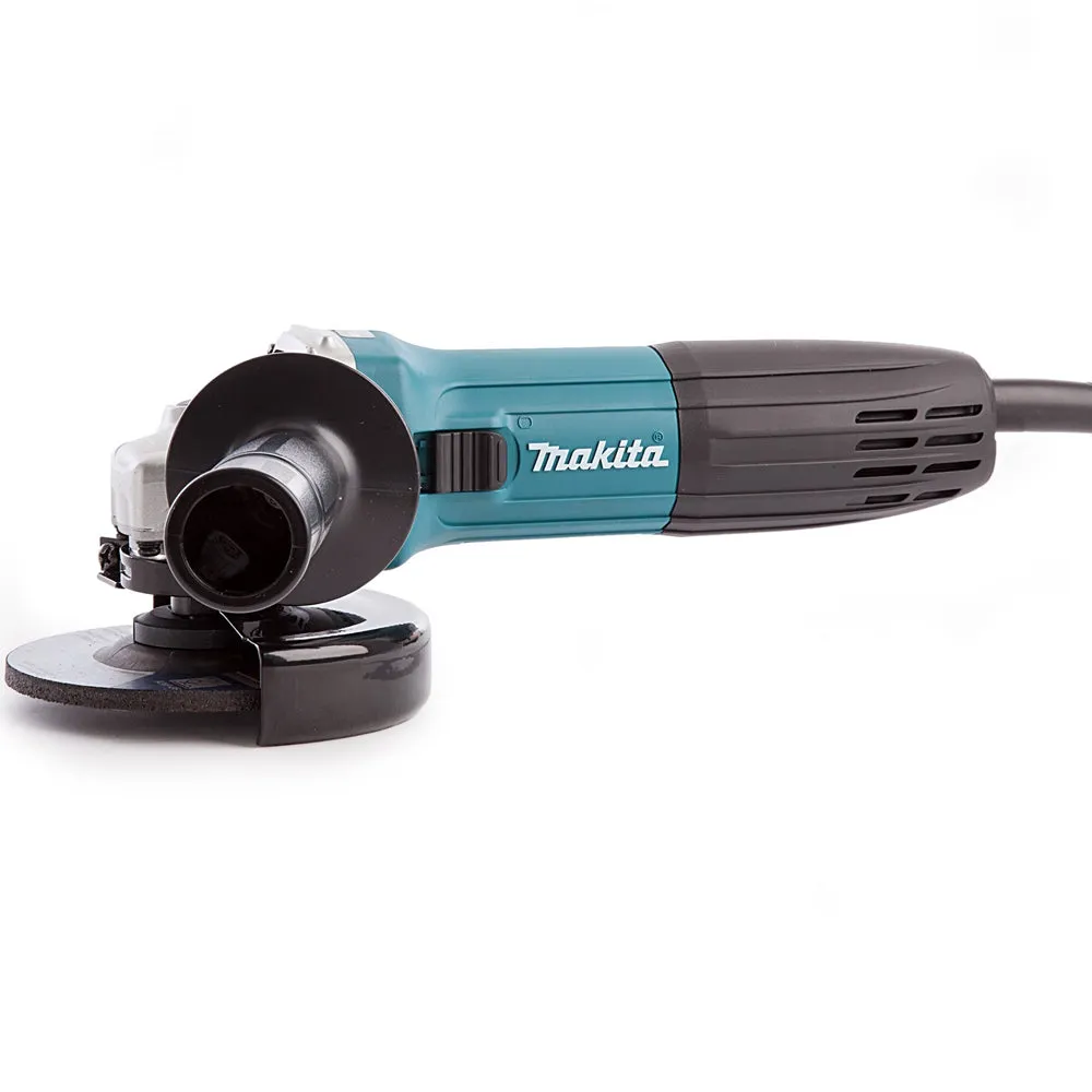Makita GA4530RKD/2 115mm/4.5 Angle Grinder With Case & Diamond Blade 240V