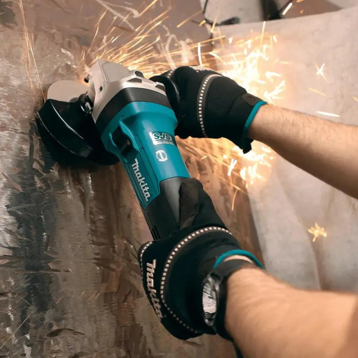 Makita GA5091X01/1 125mm Variable Speed Slide Switch Angle Grinder 110V With Mechanical Brake