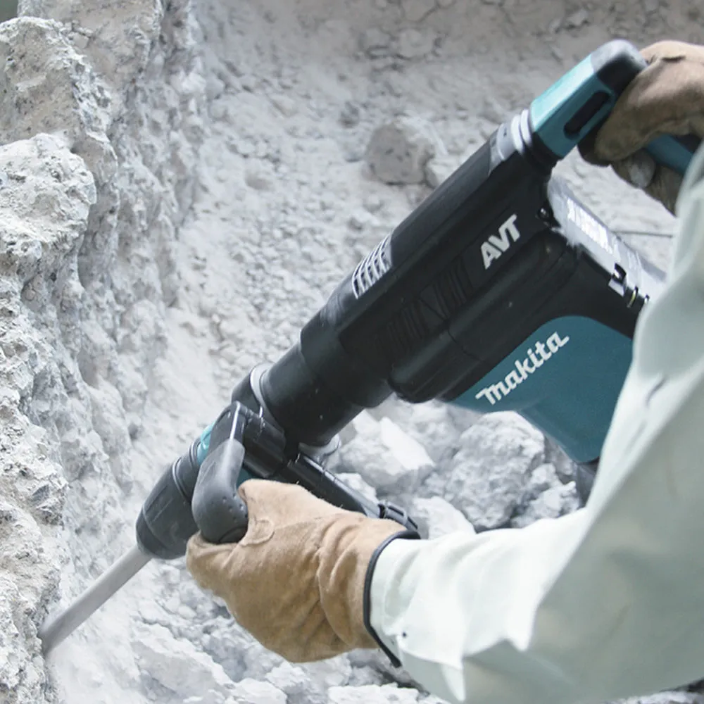 Makita HM1111C/2 SDS-MAX AVT Demolition Hammer Drill With Plastic Case 240V