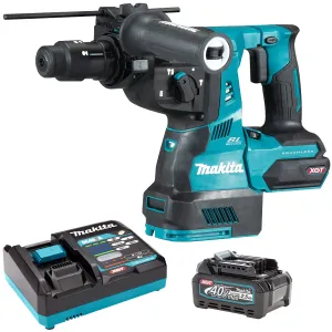 Makita HR004GZ 40V Brushless SDS  Rotary Hammer Drill With 1 x 2.5Ah Battery & Charger