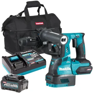 Makita HR004GZ 40V Max XGT Brushless SDS  Rotary Hammer Drill With 1 x 2.5Ah Battery. Charger & Bag