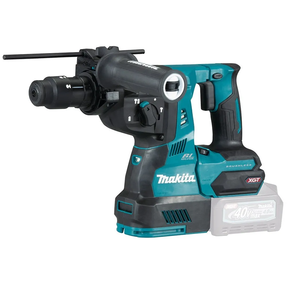 Makita HR004GZ 40V Max XGT Brushless SDS  Rotary Hammer Drill With 1 x 2.5Ah Battery. Charger & Bag