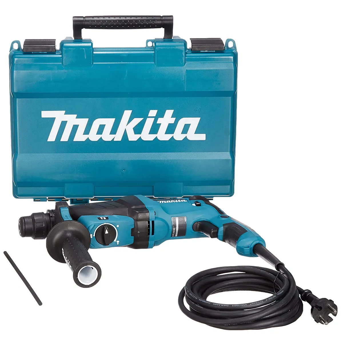 Makita HR2630/1 3 Mode SDS  Rotary Hammer Drill 110V with 3 Piece Chisel