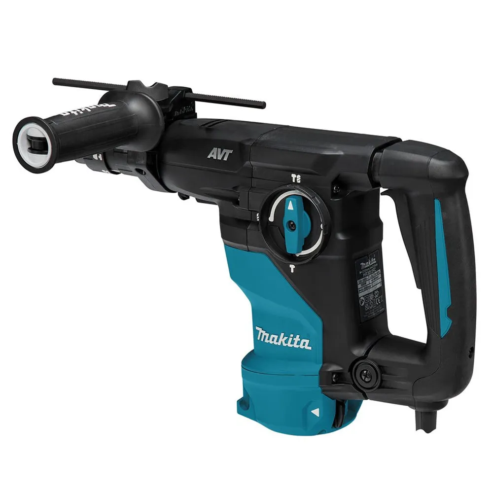 Makita HR3012FCJ/1  SDS  Rotary Hammer Drill 110V with 3 Piece Chisel