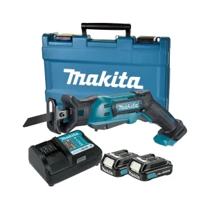 Makita JR105DWAE 12V max CXT Reciprocating Saw With 2 x 2.0Ah Batteries. Charger & Carrying Case