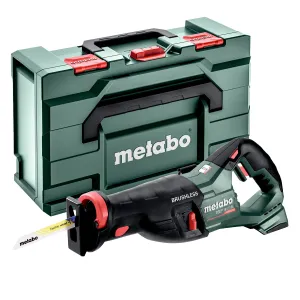 Metabo SSEP 18 LT BL 18V Brushless Sabre Saw Body Only & Metabox 601617840
