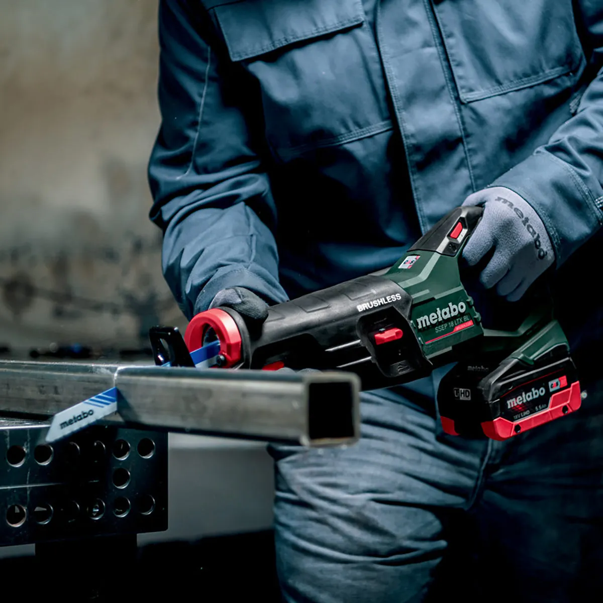 Metabo SSEP 18 LT BL 18V Brushless Sabre Saw Body Only & Metabox 601617840