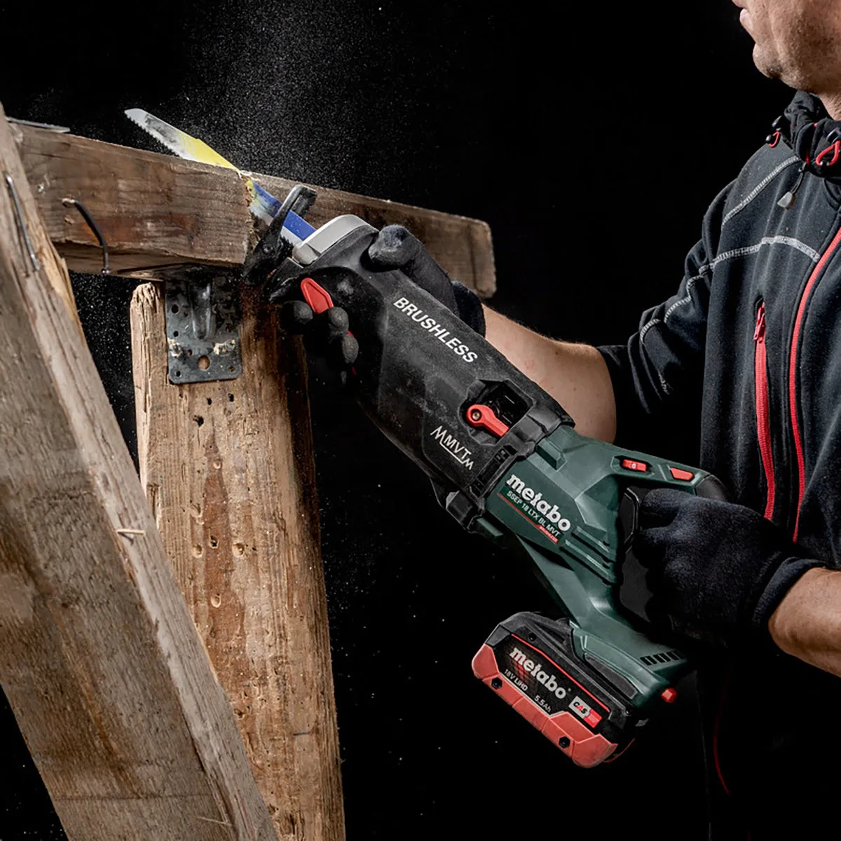 Metabo SSEP 18 LTX BL MVT 18V Brushless Sabre Saw Body Only & Metabox 602258840