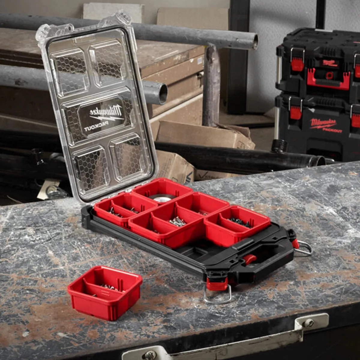 Milwaukee 45 Piece Packout SDS  Drill Bit & Impact Bit Accessory Set 4932499761