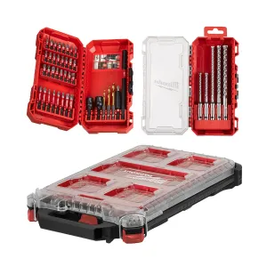 Milwaukee 45 Piece Packout SDS  Drill Bit & Impact Bit Accessory Set 4932499761