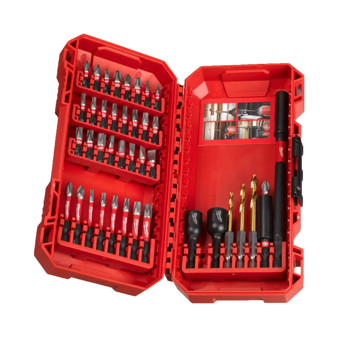 Milwaukee 45 Piece Packout SDS  Drill Bit & Impact Bit Accessory Set 4932499761