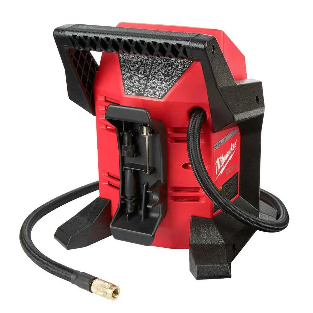 Milwaukee M12BI-0 M12 12V Sub Compact Inflator with 1 x 4.0Ah Battery & Charger