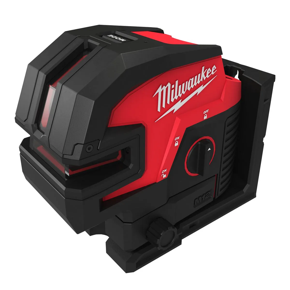 Milwaukee M12CLL4P-0C 12V Cross Line Laser with 4 Points Body Only in Carry Case 4933479202