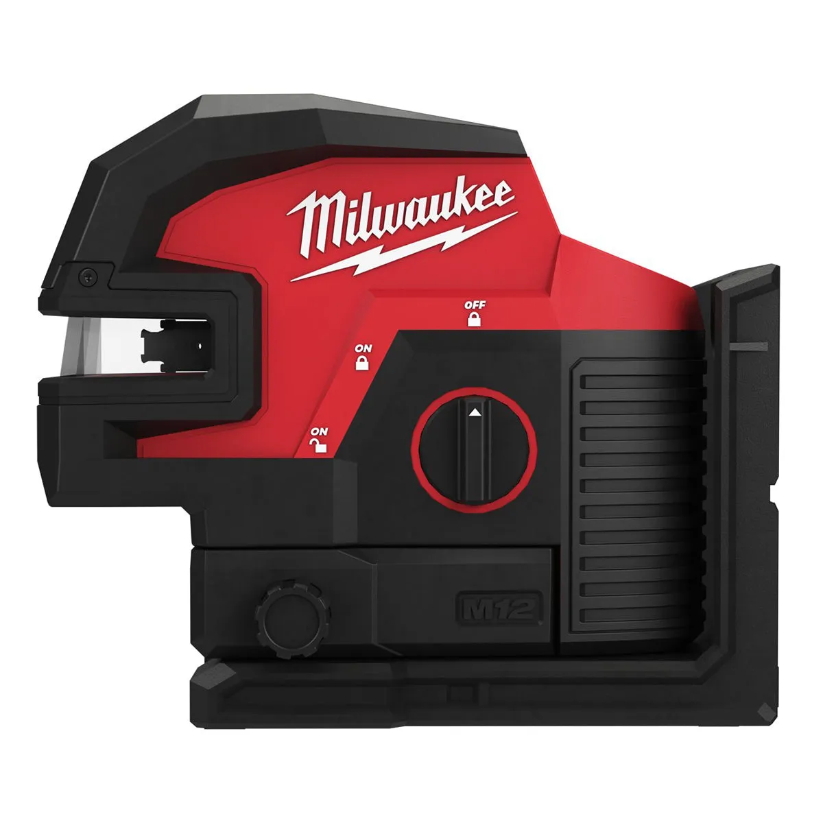 Milwaukee M12CLL4P-0C 12V Cross Line Laser with 4 Points Body Only in Carry Case 4933479202