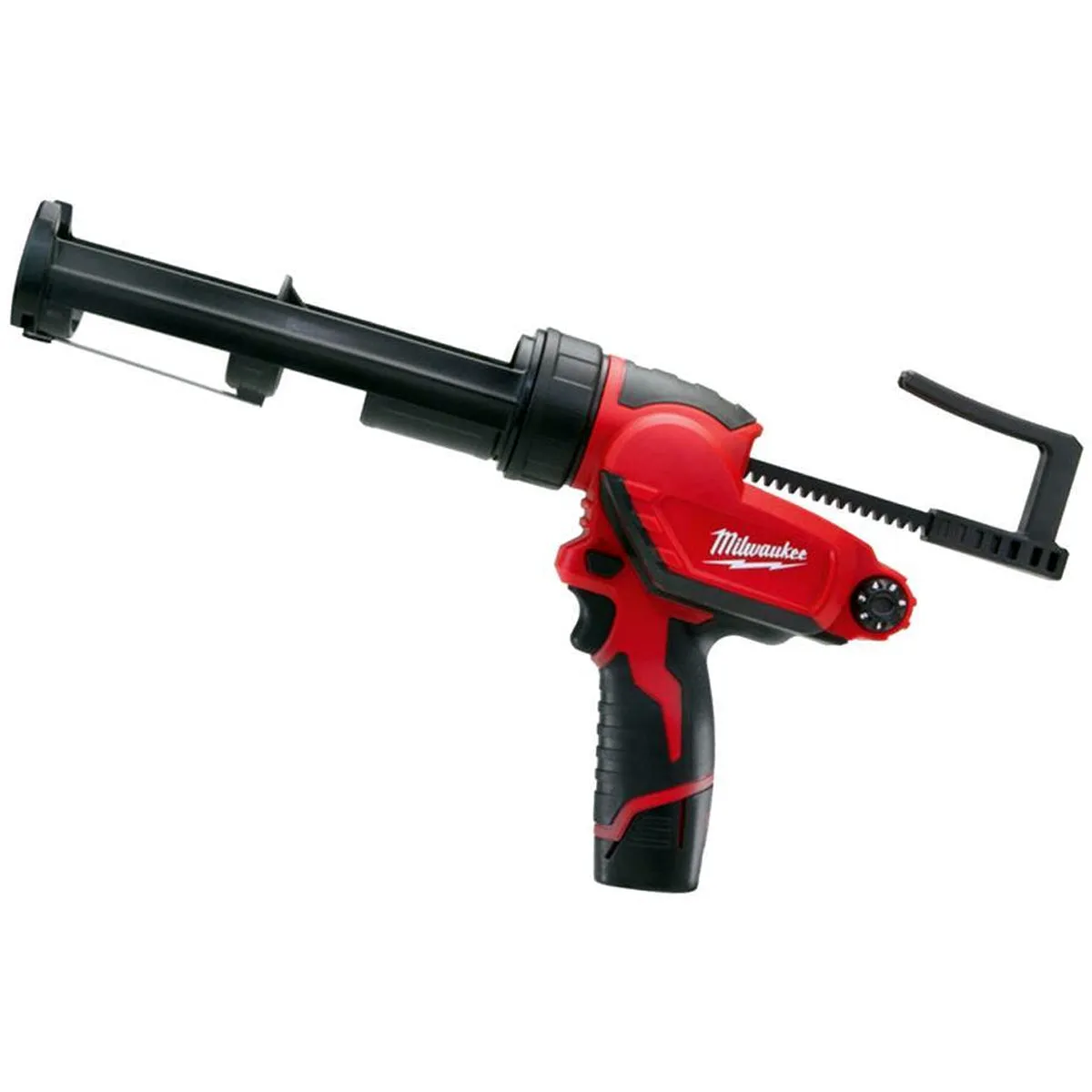 Milwaukee M12PCG310C-201B 12V 310ml Caulking Gun with 1 x 2.0Ah Battery. Charger & Bag 4933448763
