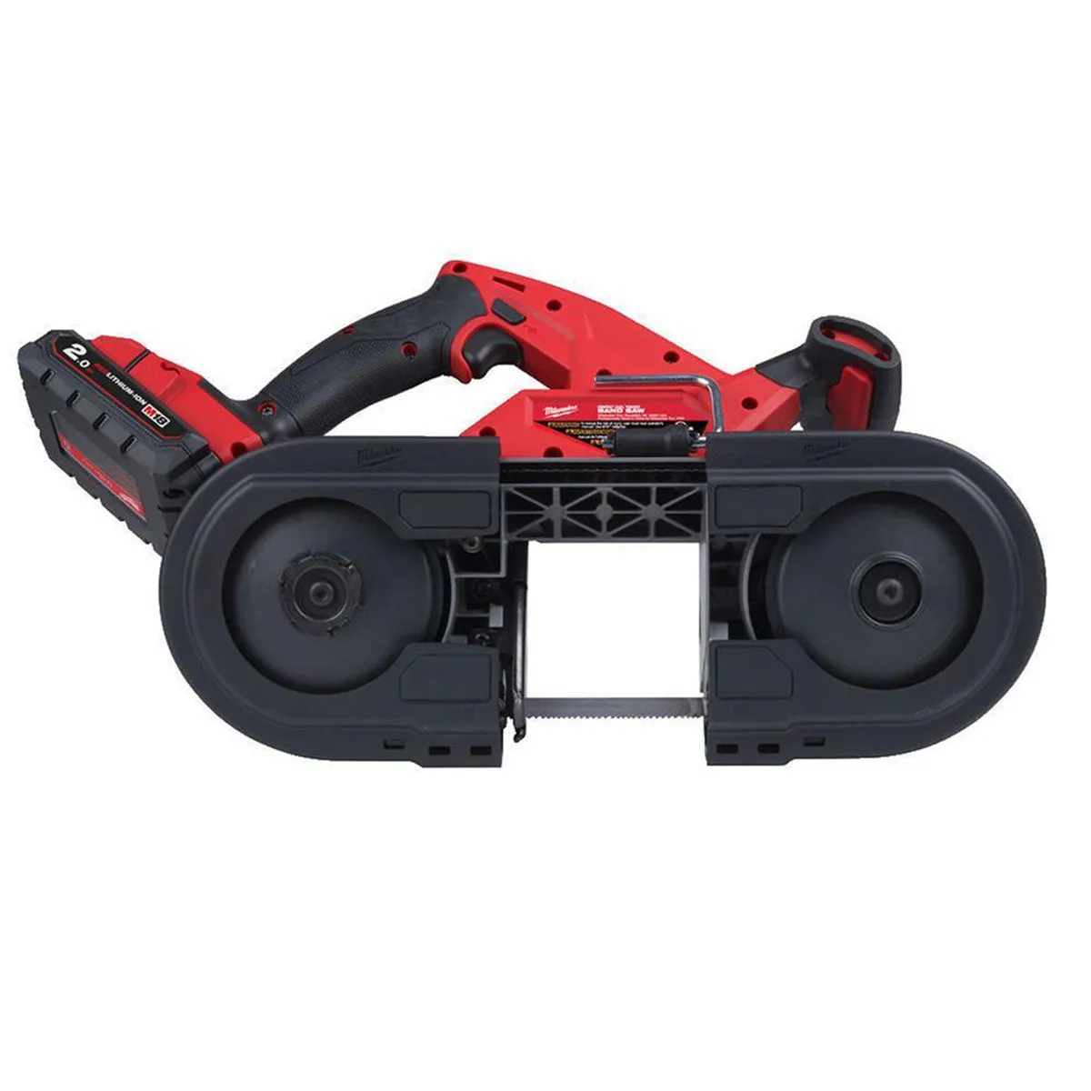 Milwaukee M18FBS85-0 18V FUEL Brushless 85mm Compact Bandsaw with 1 x 5.0Ah Battery & Charger