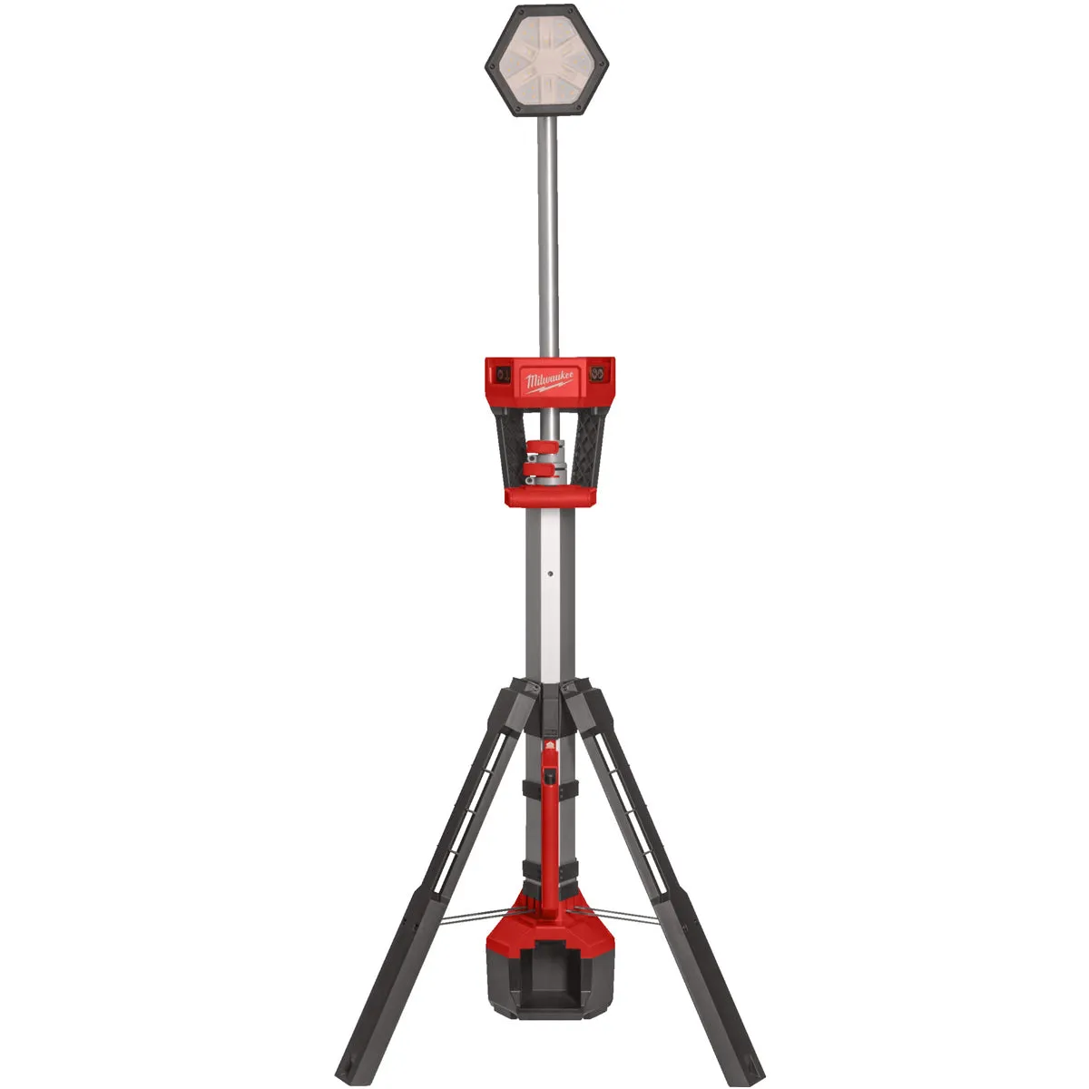 Milwaukee M18SAL2-0 18V LED Stand Light with 1 x 5.0Ah Battery & Charger