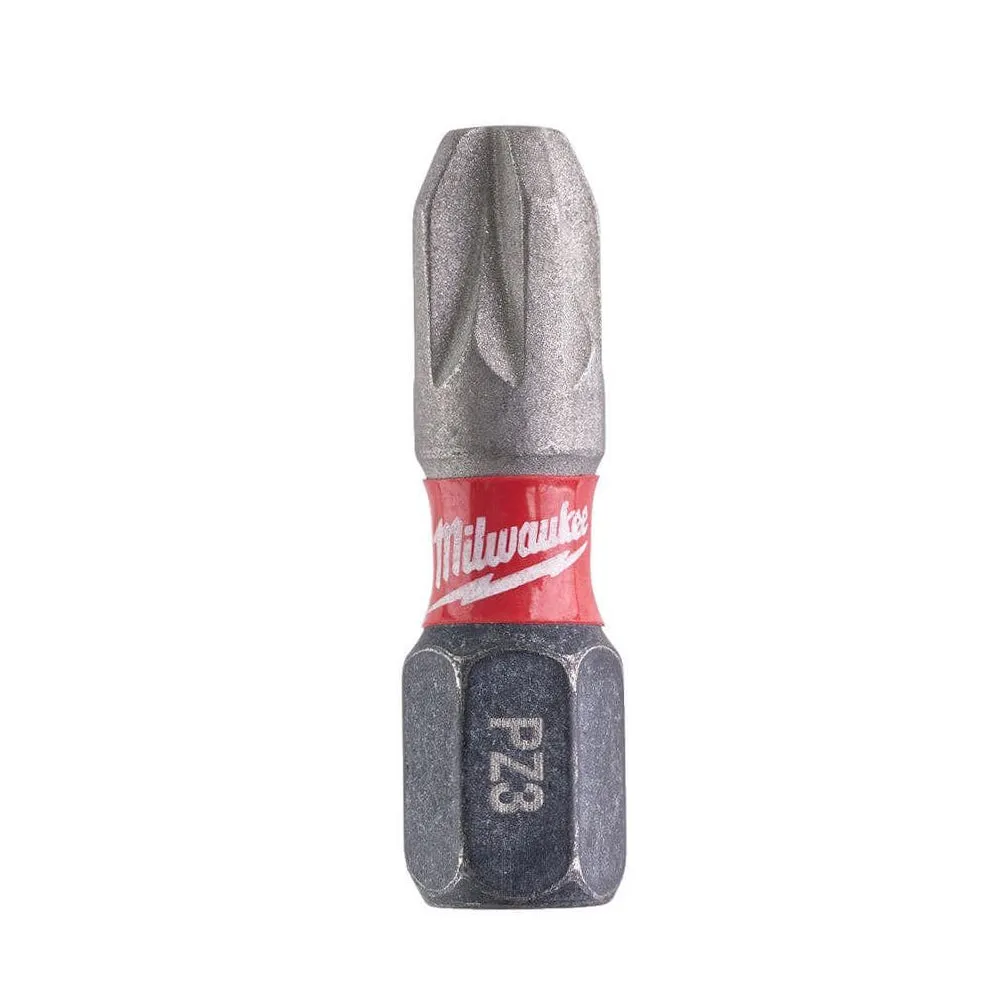 Milwaukee Shockwave PZ3 25mm Screwdriver Bits 25 Piece Set 4932472043