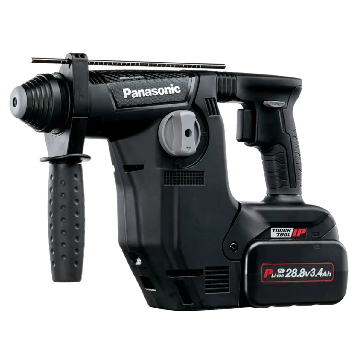 Panasonic PAN7881PC2S EY7881PC2S 28.8V SDS Plus Rotary Hammer  2 x 3.4Ah Li-ion Batteries & Charger With Case