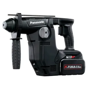 Panasonic PAN7881PC2S EY7881PC2S 28.8V SDS Plus Rotary Hammer  2 x 3.4Ah Li-ion Batteries & Charger With Case