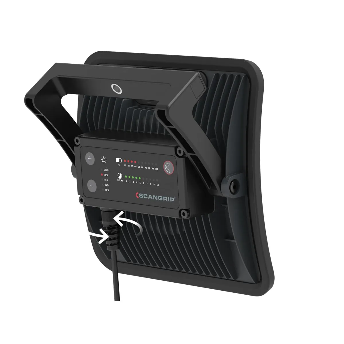 SCANGRIP 035443UK Nova 6K C R Dual System Cob Led Work Light Powerful & Versatile Illumination