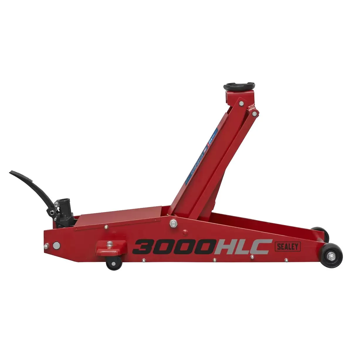 Sealey 3000HLC 3tonne Long Reach High Lift Commercial Trolley Jack