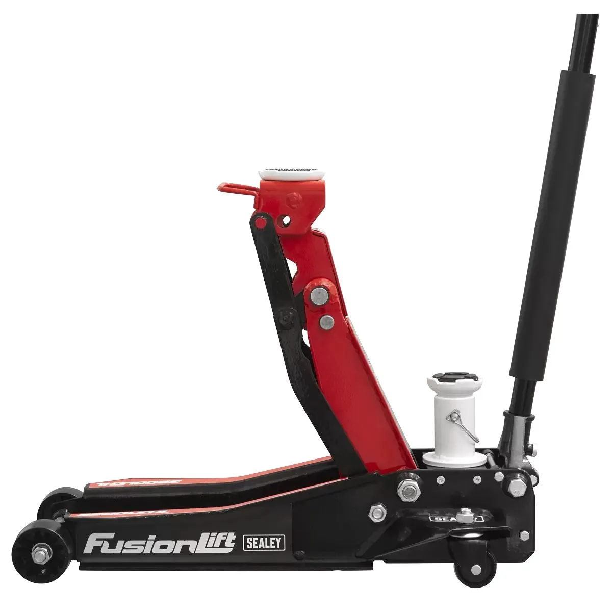 Sealey 3200LEHL Trolley Jack 2/3 Tonne Low Profile/High Lift with Rocket Lift