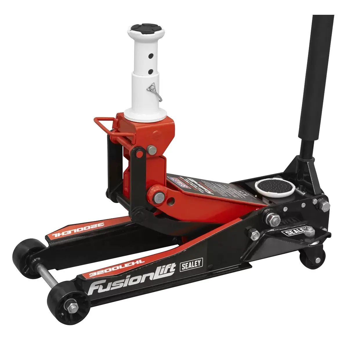 Sealey 3200LEHL Trolley Jack 2/3 Tonne Low Profile/High Lift with Rocket Lift