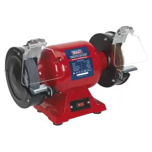 Sealey BG150XW/99 150mm Heavy-Duty Bench Grinder with Wire Wheel 230V/450W