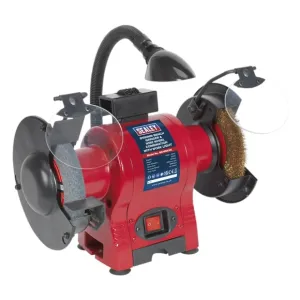 Sealey BG150XWL Bench Grinder 150mm with Worklight 250W/230V