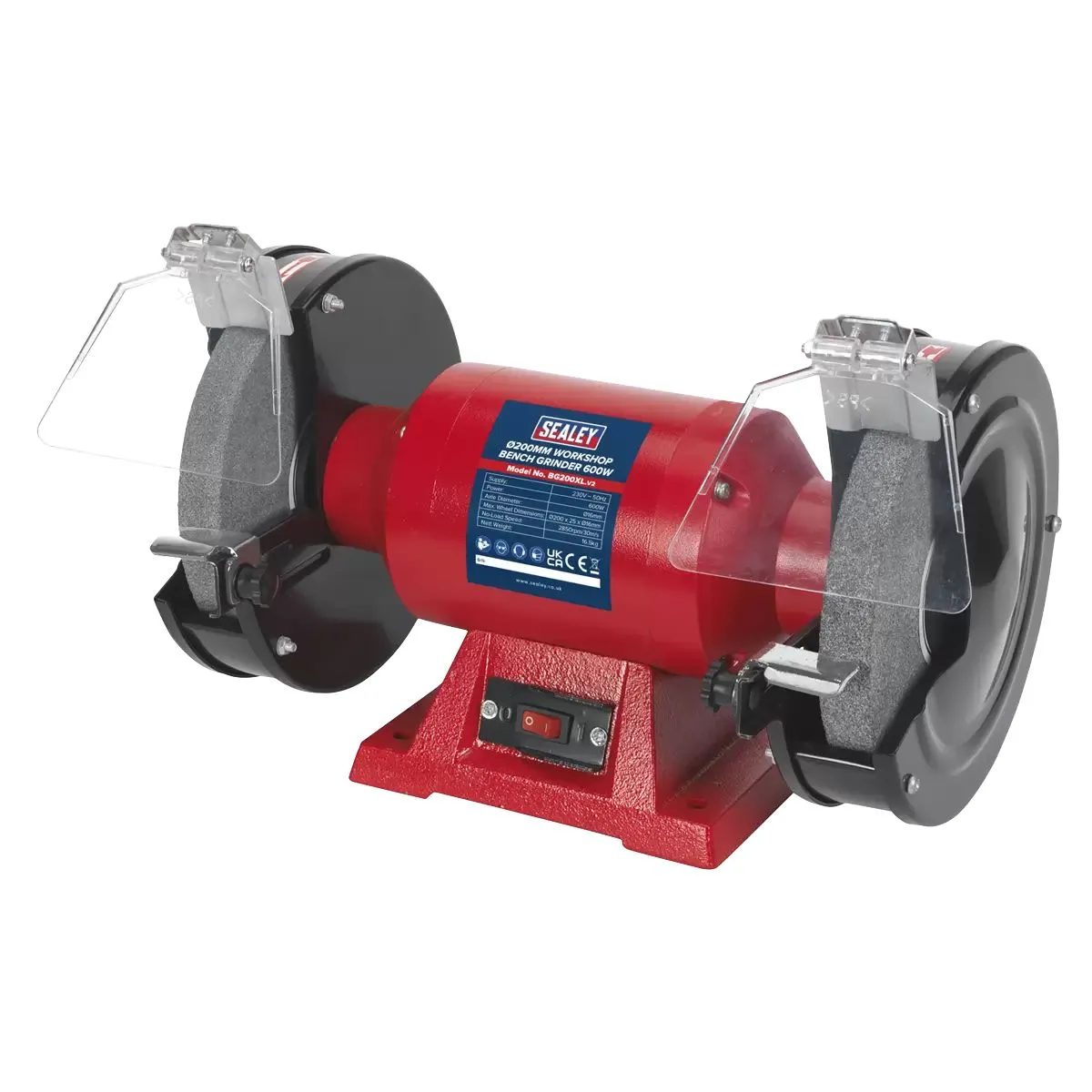 Sealey BG200XL Bench Grinder 200mm 230V/560W