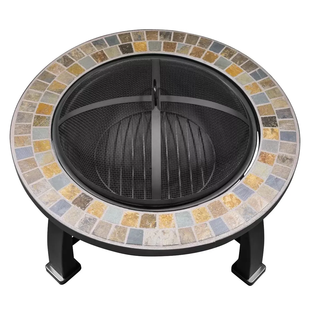 Sealey DG111 Dellonda 30 Deluxe Traditional Style Fire Pit/Fireplace/Outdoor Heater