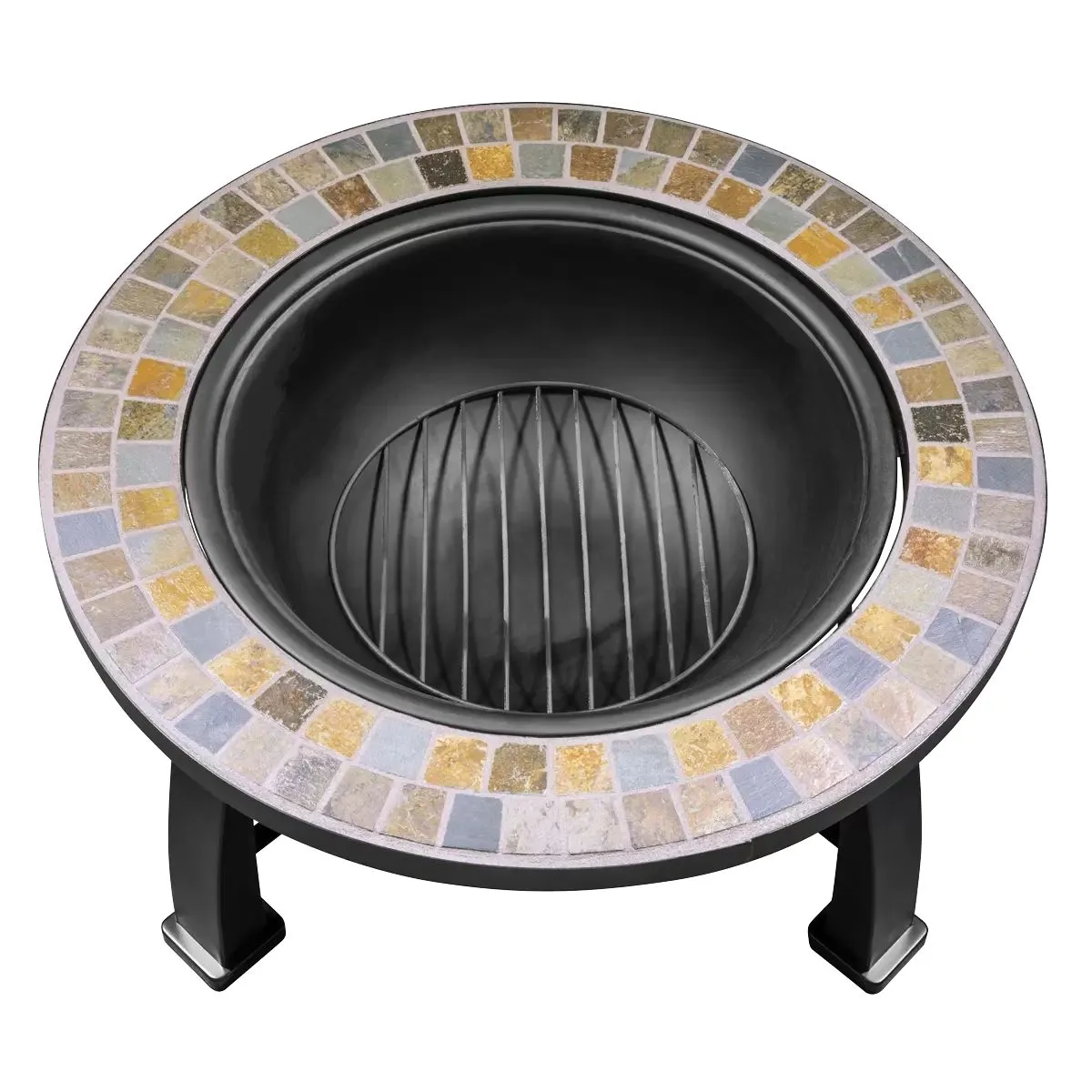 Sealey DG111 Dellonda 30 Deluxe Traditional Style Fire Pit/Fireplace/Outdoor Heater