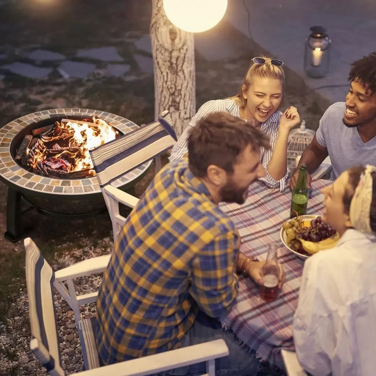 Sealey DG111 Dellonda 30 Deluxe Traditional Style Fire Pit/Fireplace/Outdoor Heater