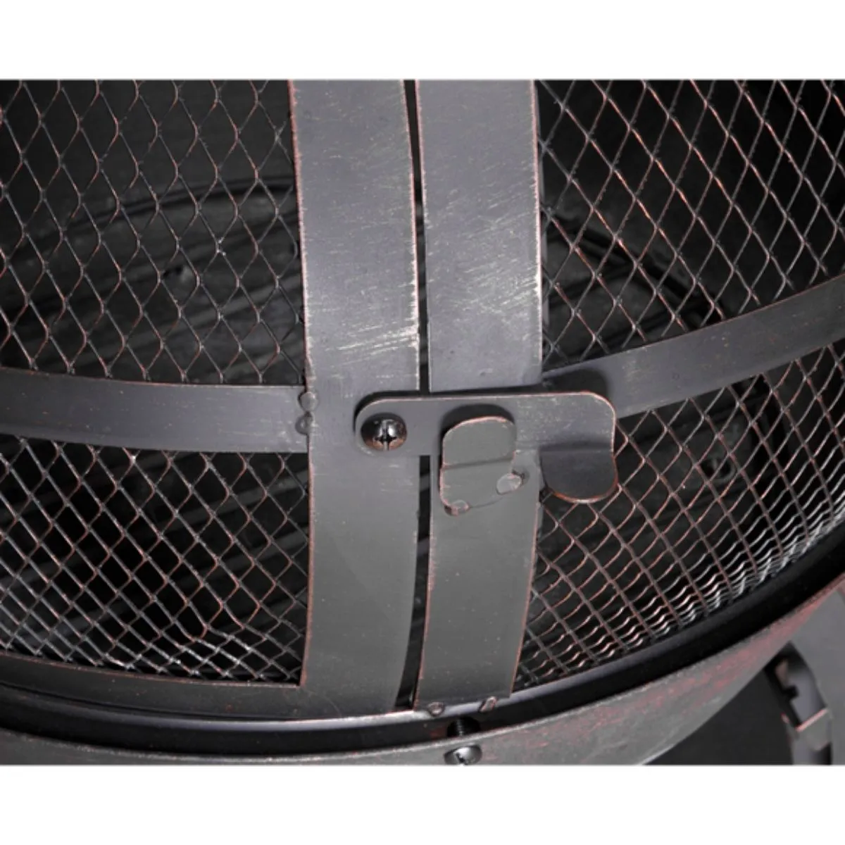Sealey DG112 Dellonda Deluxe 360 Chiminea/Fire Pit Antique Bronze Finish