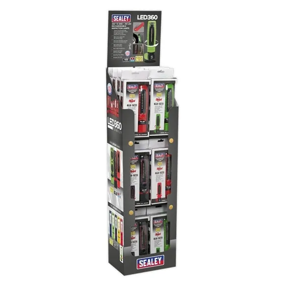 Sealey LED360COMBO2 Series Inspection Lamp Combination Pack of 24