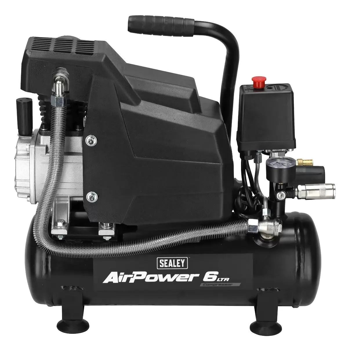 Sealey SAC0620A 6L Direct Drive Air Compressor 230V/13A Compact. Powerful & Reliable for Workshops