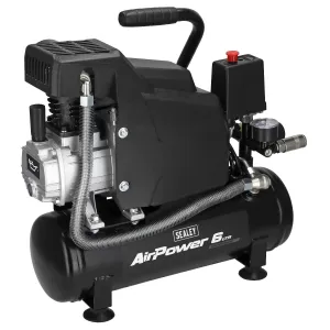 Sealey SAC0620A 6L Direct Drive Air Compressor 230V/13A Compact. Powerful & Reliable for Workshops
