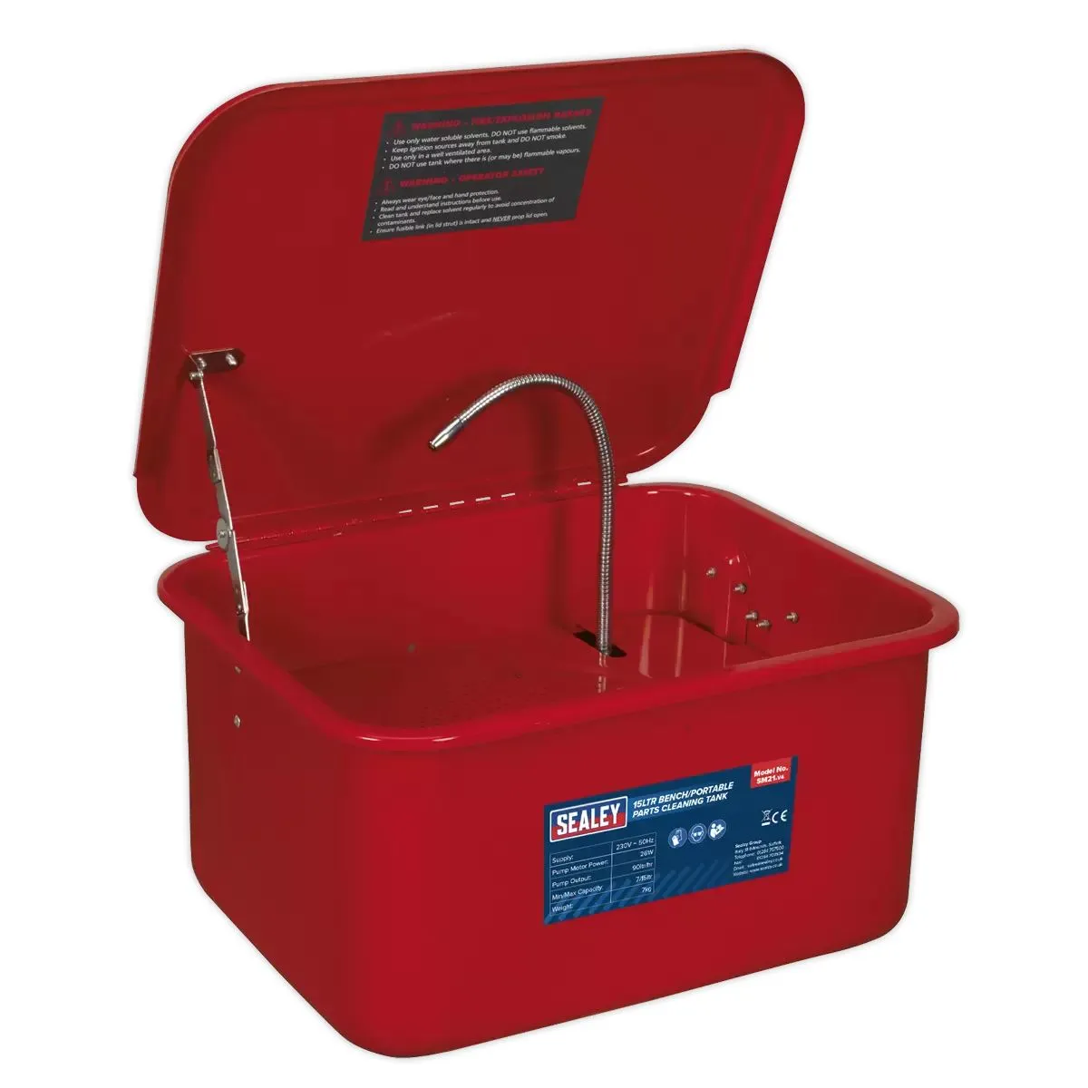 Sealey SM21 Bench/Portable Parts Cleaning Tank