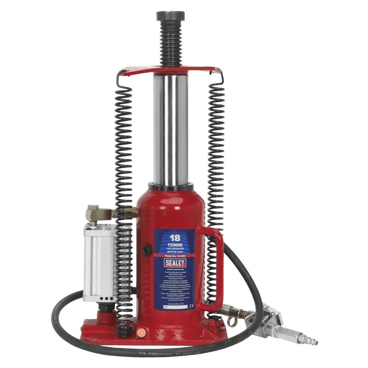 Sealey YAJ18S Air Operated Bottle Jack 18 tonne