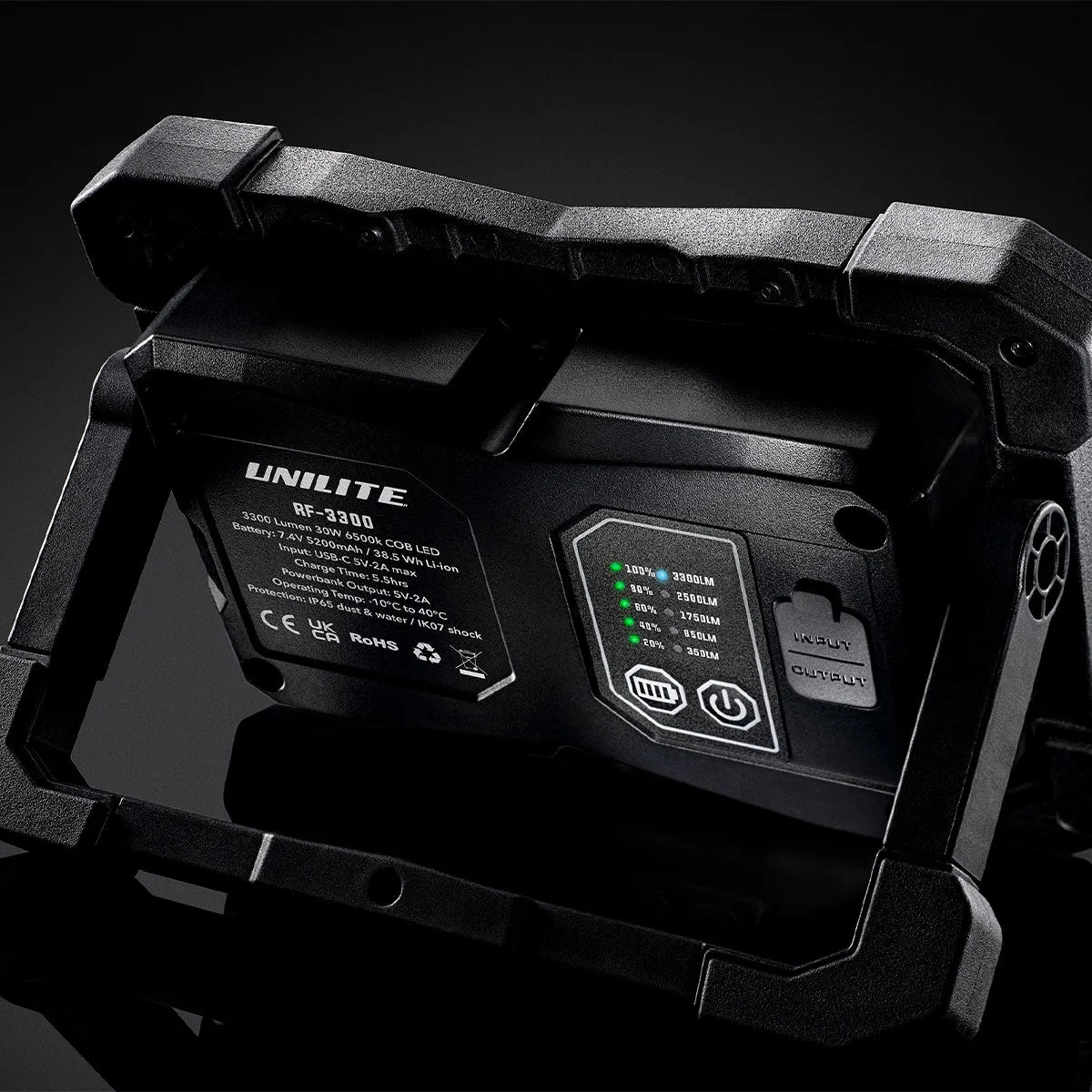 Unilite LED Torch 3300 Lumen RF-3300