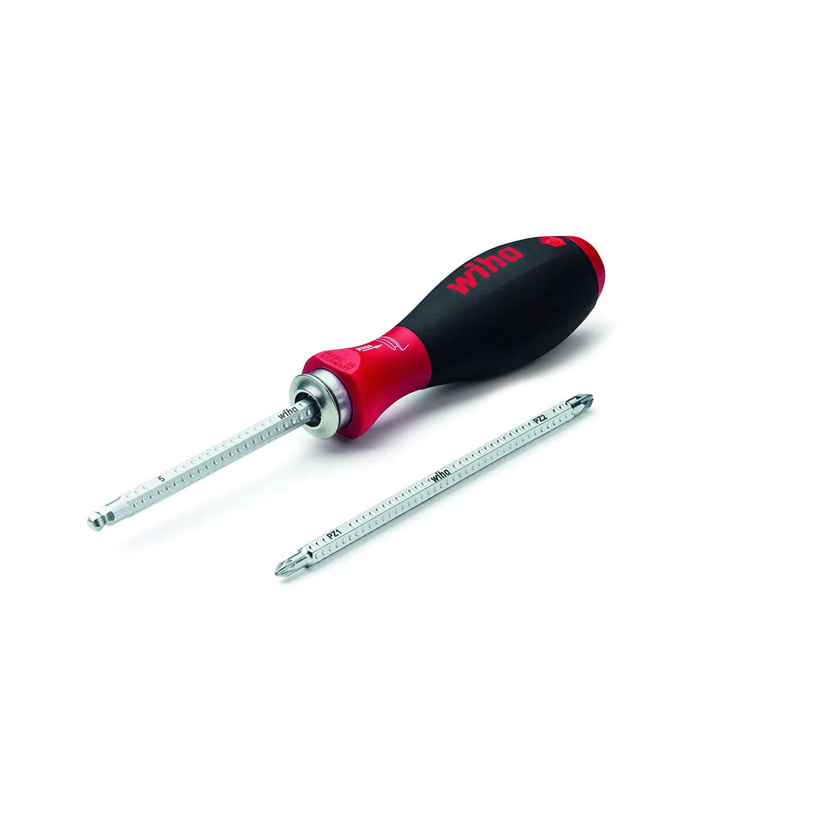 Wiha System 6 Soft Finish Interchangeable Screwdriver Set Of 12 Piece WHA-03591